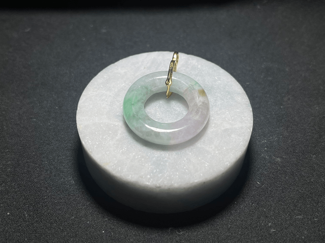 Pendentif Ping An Kou - Grand cercle 