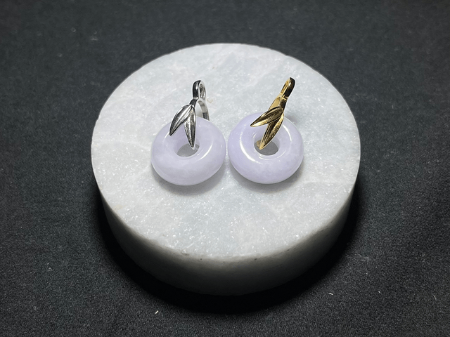 Pendentif Ping An Kou - Lavande claire 
