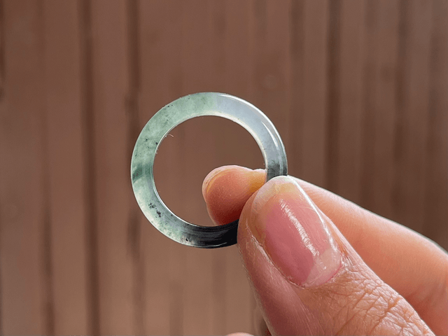 Bague en jade (51) - Trilogie (rare!)