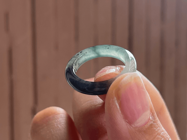 Bague en jade (51) - Trilogie (rare!)