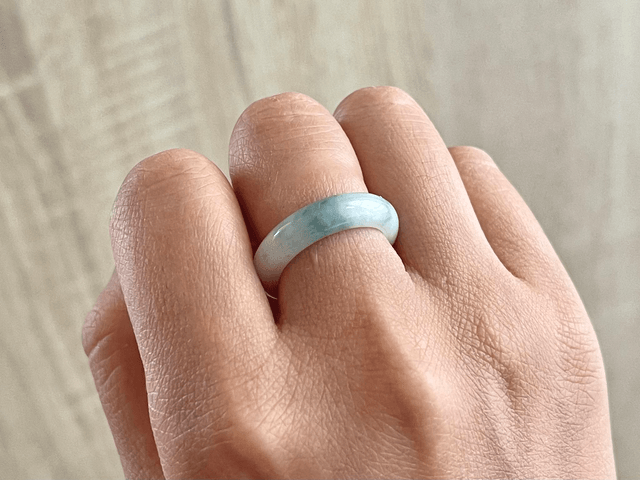 Bague en jade (54) - HJG164