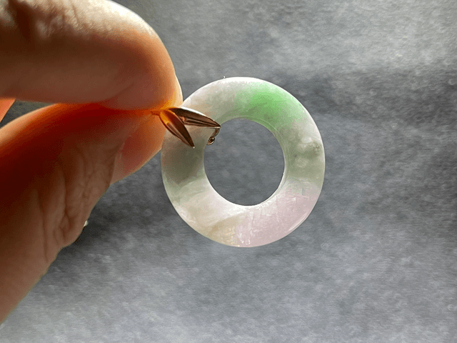 Pendentif Ping An Kou - Grand cercle 