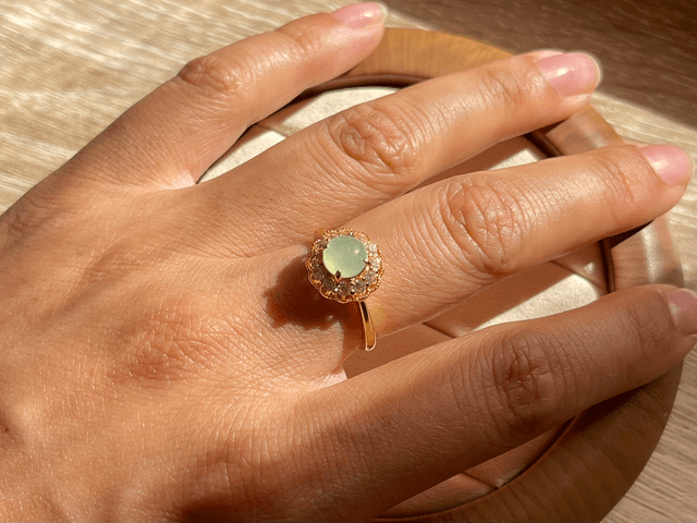 Bague en jade - Royale