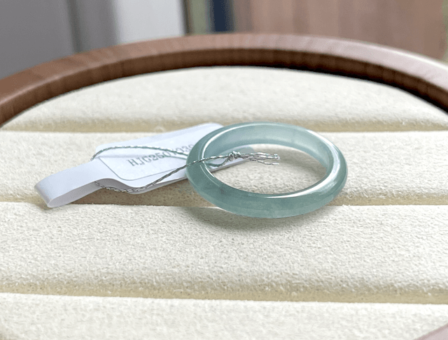 Bague en jade (53) - HJG296