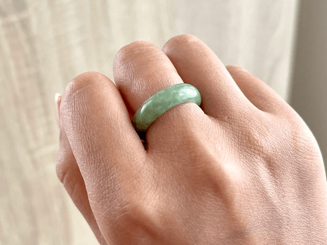 Bague en jade (58) - HJG146