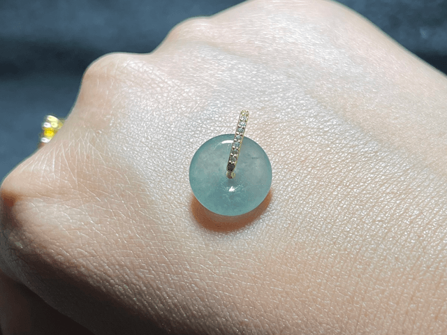 Pendentifs Mini Ping An Kou (icy) 