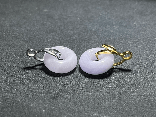 Pendentif Ping An Kou - Lavande claire 