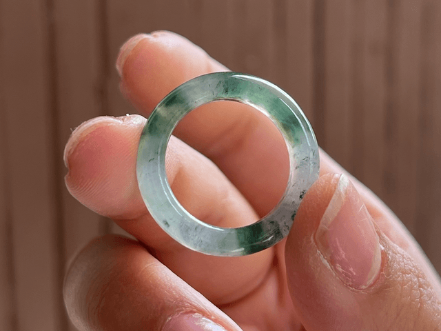 Bague en jade (52) - Tropicale