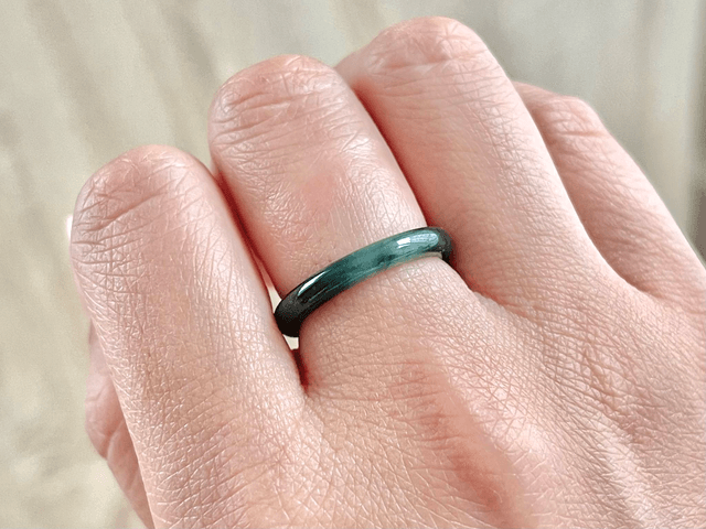 Bague en jade (54) - HJG172