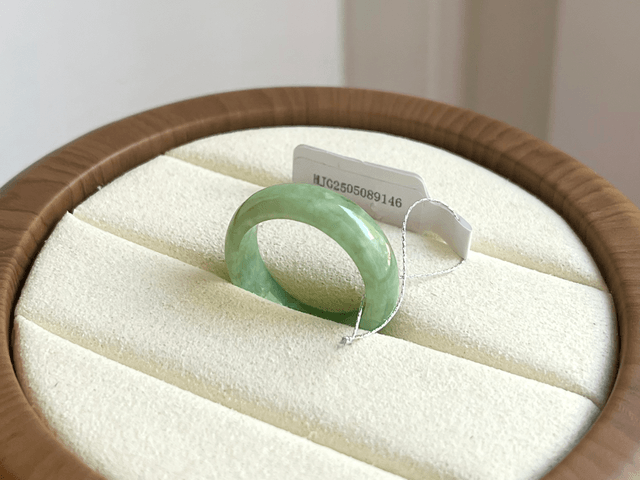 Bague en jade (58) - HJG146