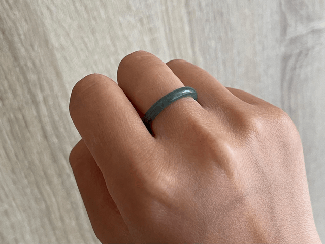 Bague en jade (62) - HJG153