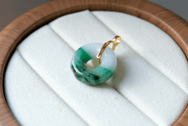Pendentif Ping An Kou - Halo Bicolore