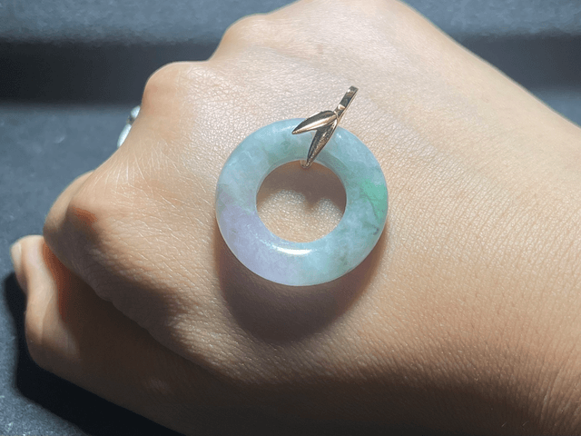 Pendentif Ping An Kou - Grand cercle 