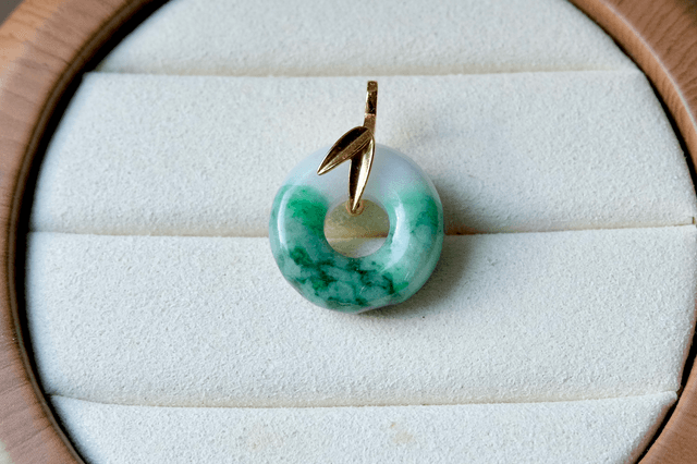 Pendentif Ping An Kou - Halo Bicolore
