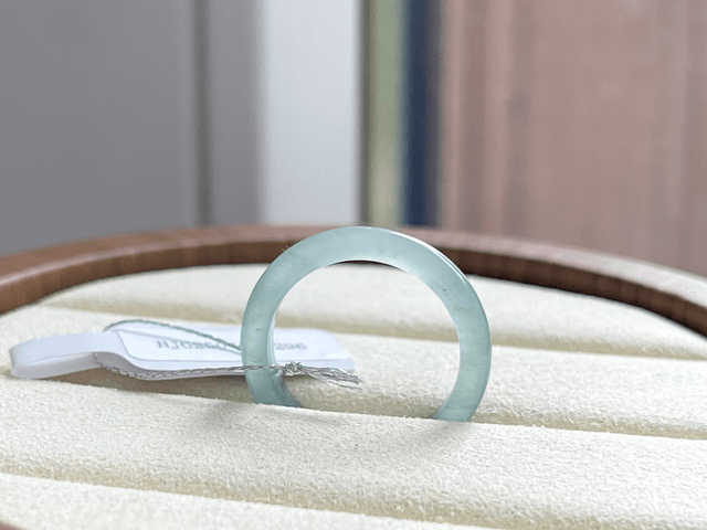 Bague en jade (53) - HJG296