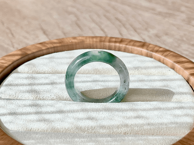 Bague en jade (52) - Tropicale