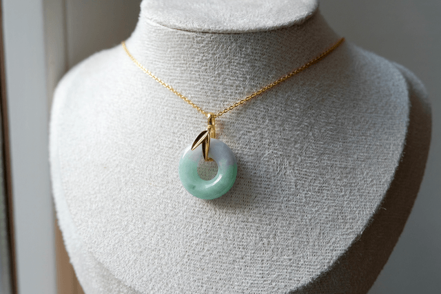 Pendentif Ping An Kou - Halo clair