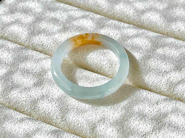 Bague en jade (51) - Koi 