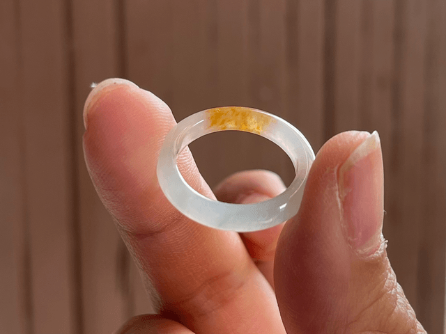 Bague en jade (51) - Koi 