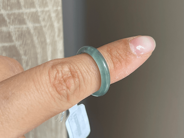Bague en jade (47) - HJG326