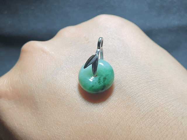 Pendentif Ping An Kou - Vert gradient 