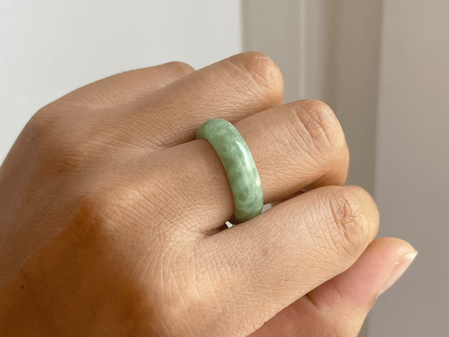 Bague en jade (58) - HJG146