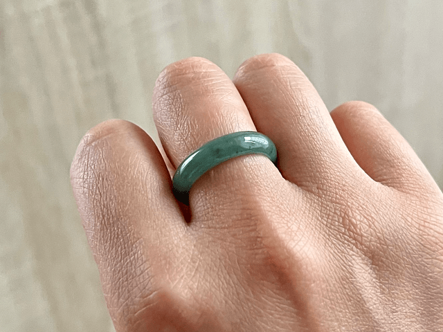 Bague en jade (57) - HJG159