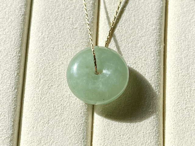 Pendentif Ping An Kou - Vert Olive