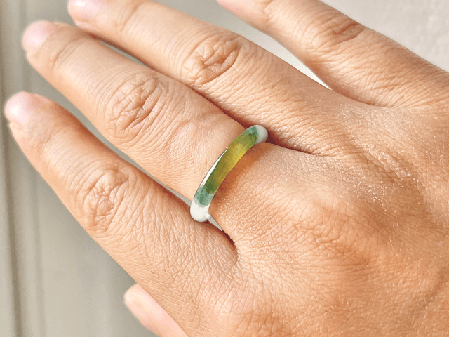 Bague en jade (52) - Aeternum (spéciale!)
