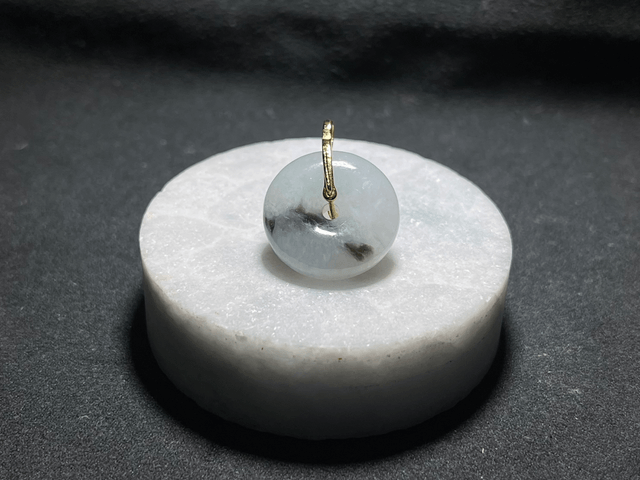 Pendentif Ping An Kou - Algue noir