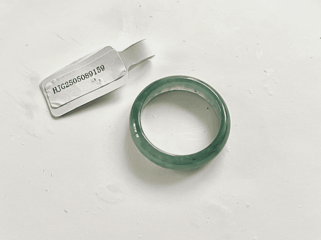 Bague en jade (57) - HJG159